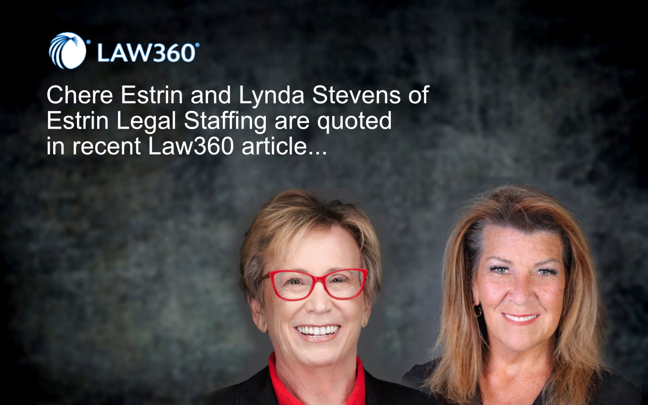 Estrin Legal Staffing Executives In the News!